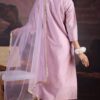 Chanderi Silk Kurti Set