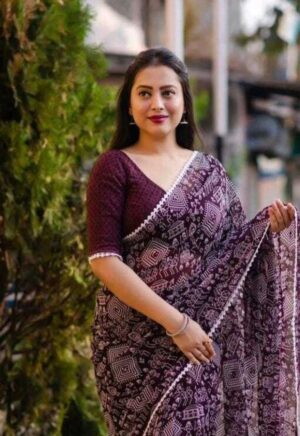 Doodle Saree