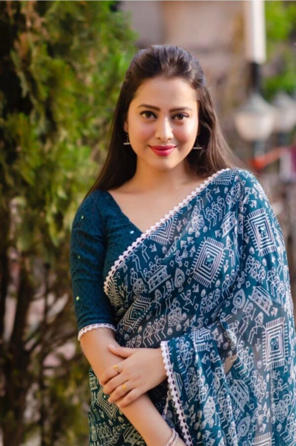 Doodle Saree