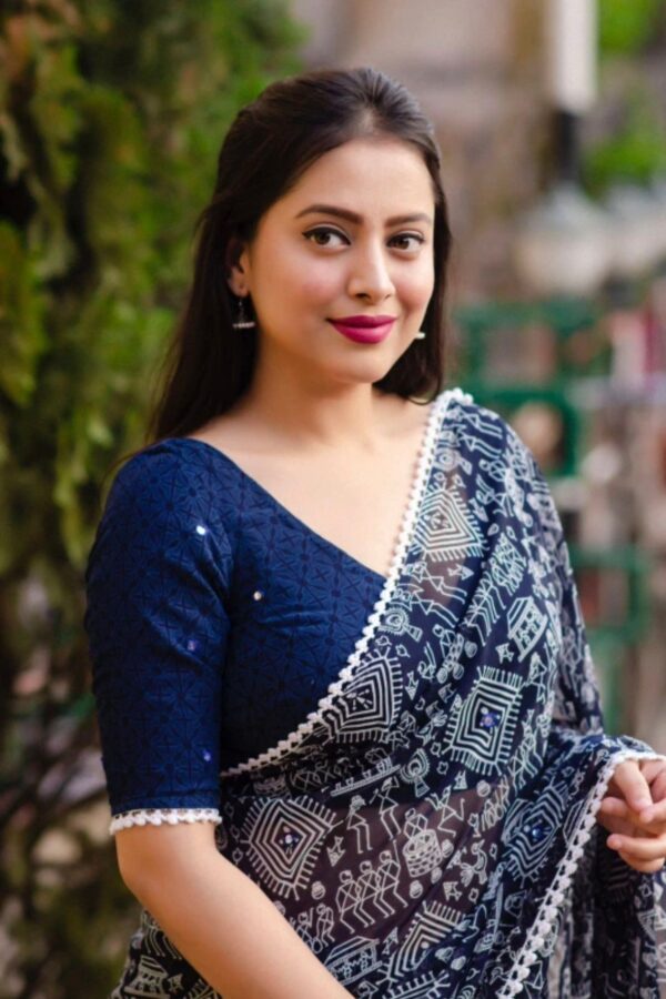 Doodle Saree