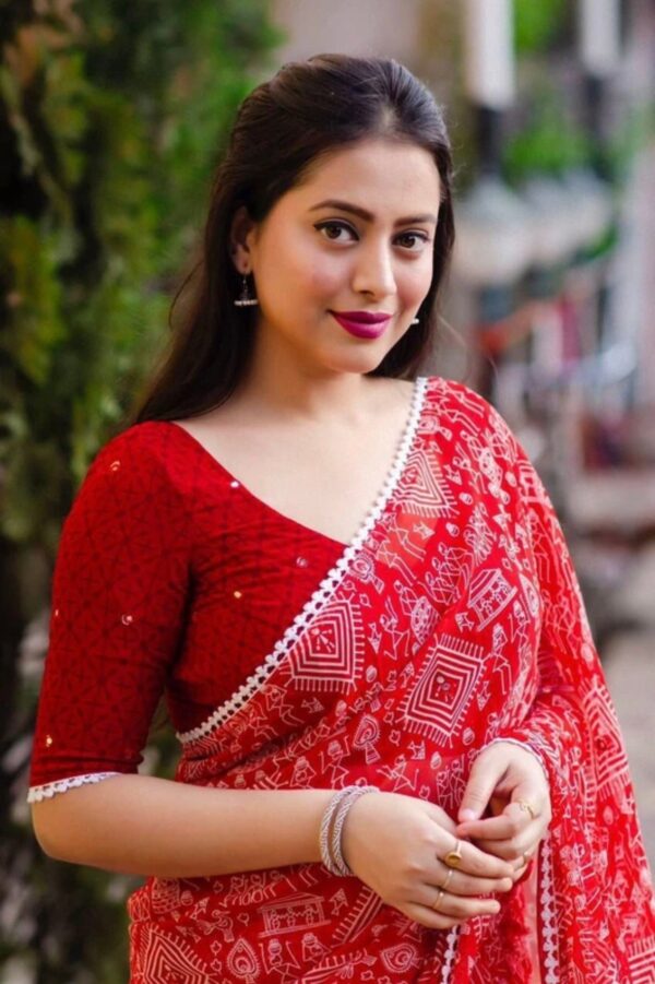 Doodle Saree
