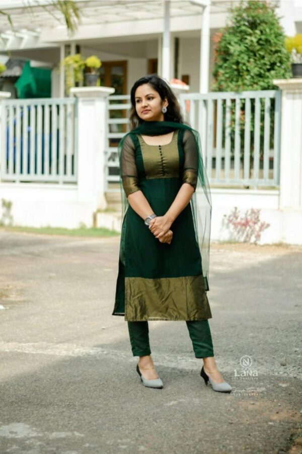 Chiffon Kurti Set