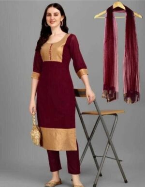 Chiffon Kurti Set