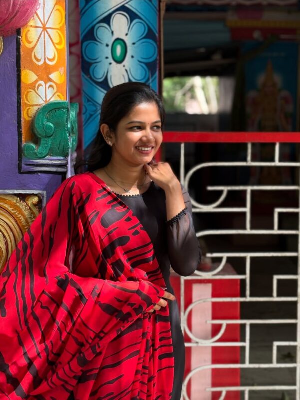 Applique Gown Set