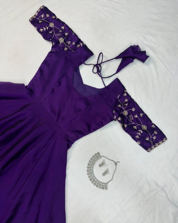 Function Wear Silk Gown