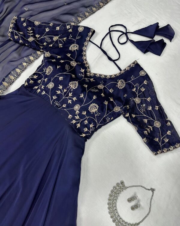 Function Wear Silk Gown