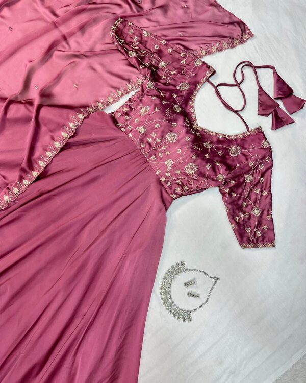 Function Wear Silk Gown