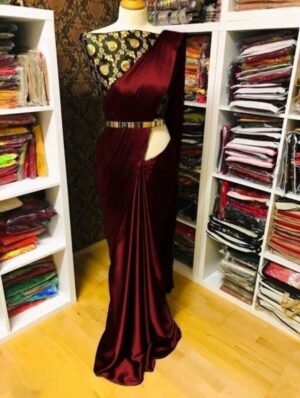 Luxury Satin Saree