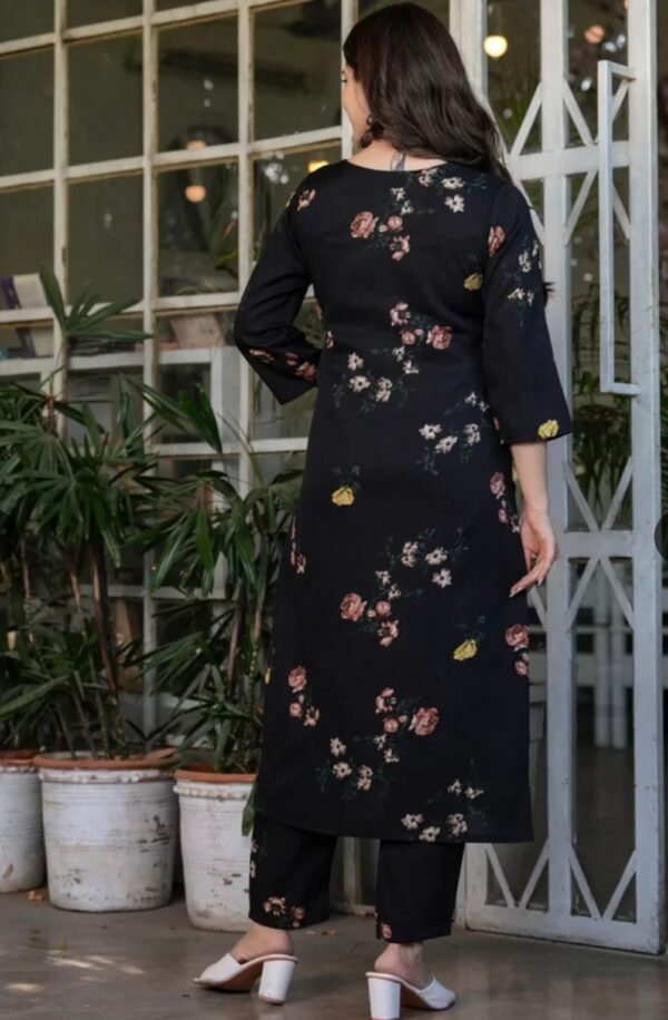 Silk Blend Kurti Set