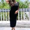 Western Bodycon Black