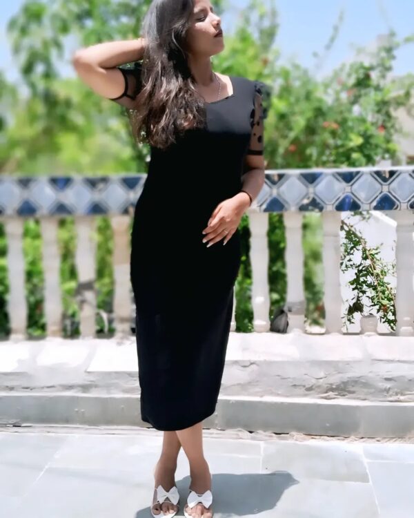Western Bodycon Black