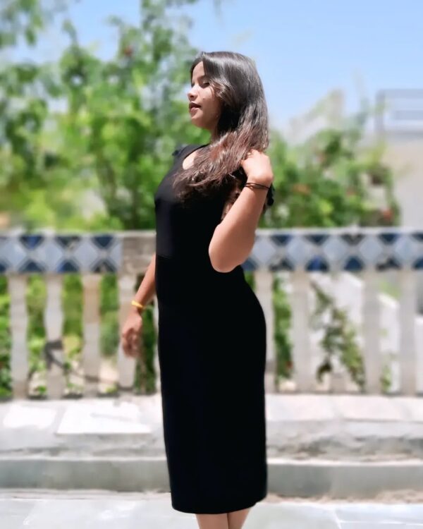 Western Bodycon Black