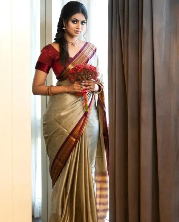 Jacquard Saree