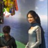 Space Silk Kurti Set